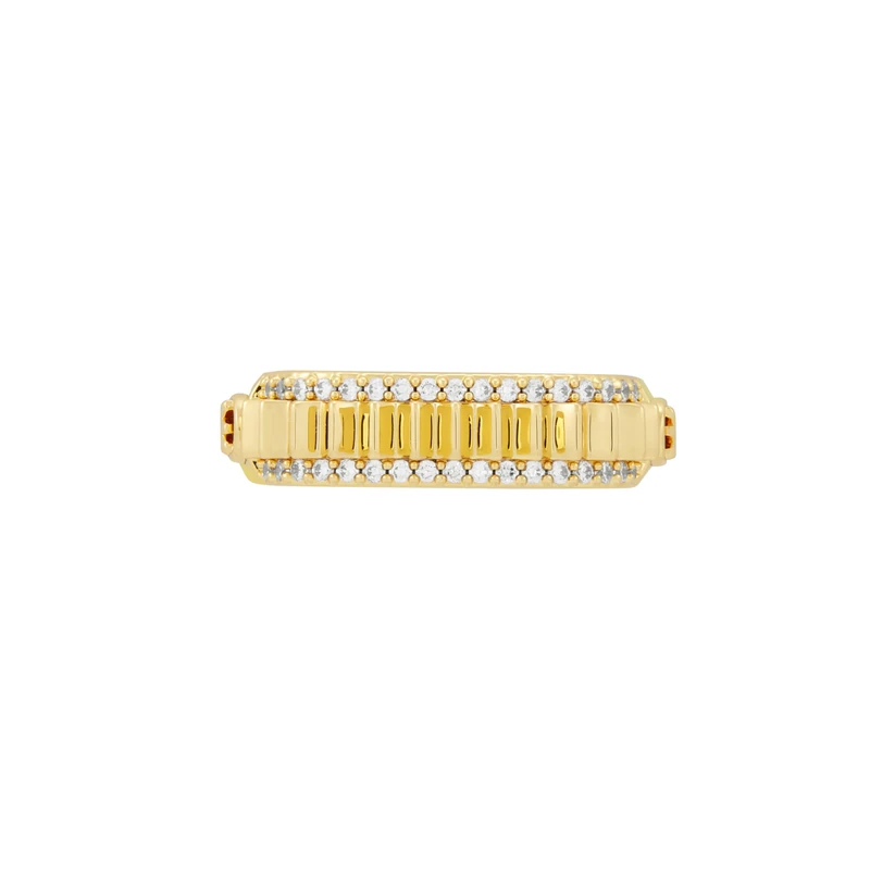Michael Kors Premium Women's Gold-Tone Brass Ring, MKJ86117109