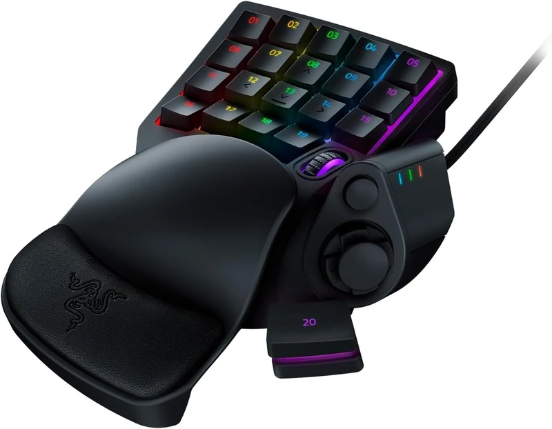 Razer Tartarus V2 Pro - Analog Optical Gaming Keypad - Optical Switches Gen-2 - Full-Sized TMR Thumbstick & 31 Programmable Controls - 8 kHz HyperPolling