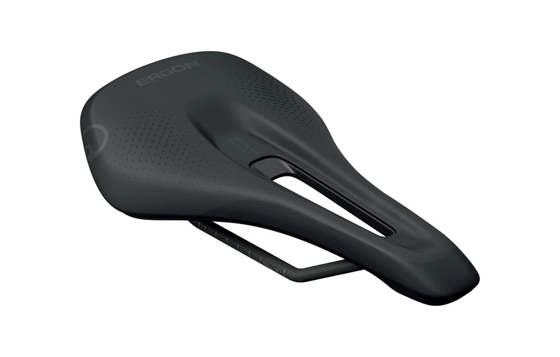 Ergon SRS Sport Gel Road Womens Bicycle Saddle, Nylon Shell and TiNox XP Rails, Black, Size Small/Medium