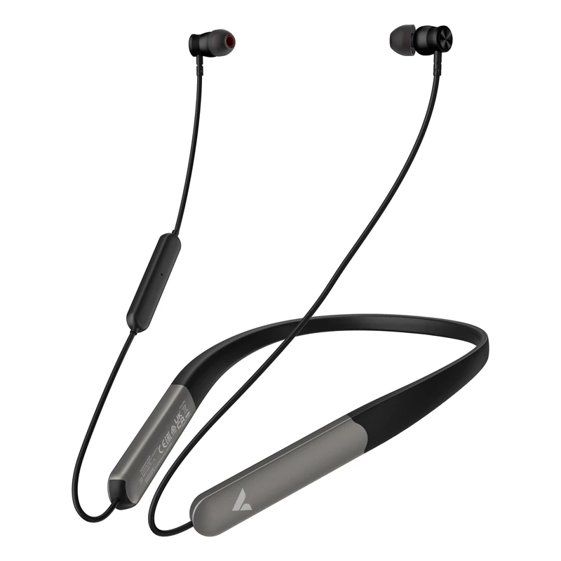Verbatim TruSound Pro Neckband Earbuds (Black) Bluetooth 5.4 with ENC Microphone 110h Running Time USB-C Magnetic Function In-Ear Headphones for Smartphone, Tablet and Laptop