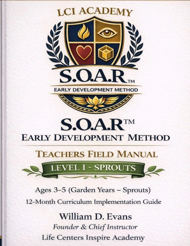 Life Centers Inspire Academy S.O.A.R Early Development Method Teachers Field Manual Level I Sprouts
