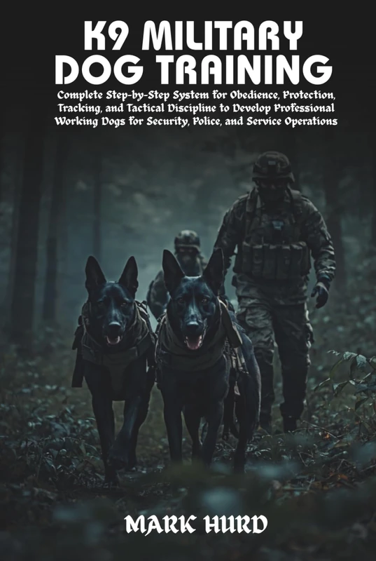 K9 MILITARY DOG TRAINING: Complete Step-by-Step System for Obedience, Protection, Tracking, and Tactical Discipline to Develop Professional Working ... Operations (POSITIVE REINFORCEMENT PET HOME)