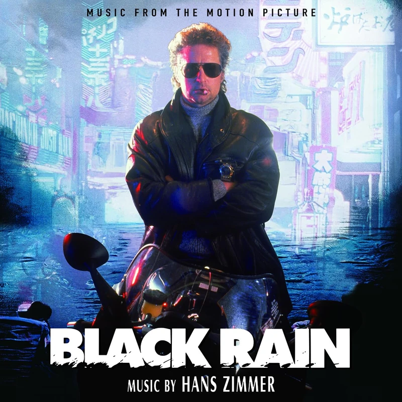 Black Rain (Original Soundtrack) - Transparent Blue Neon Colored Vinyl [Vinyl LP] [VINYL]