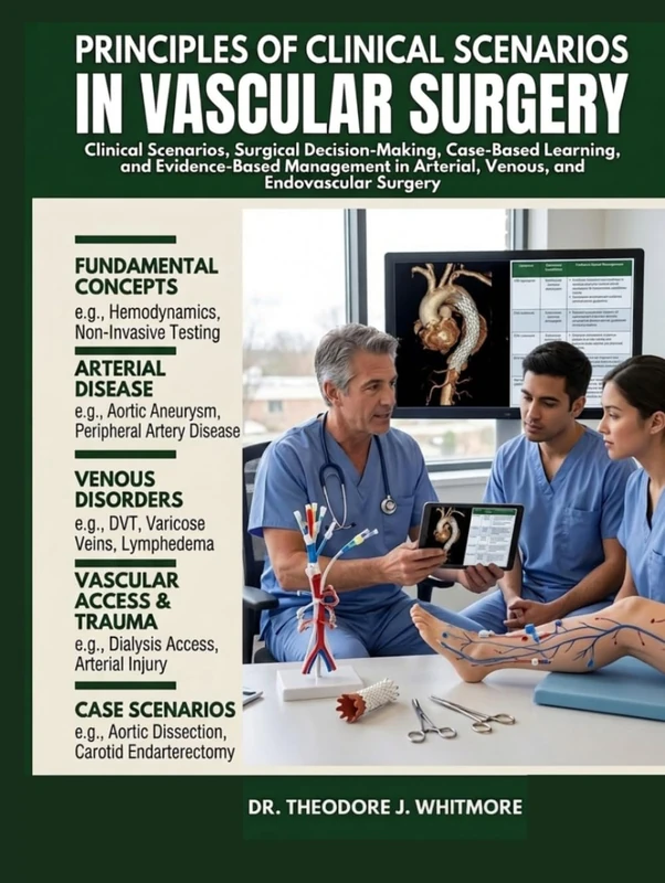 PRINCIPLES OF CLINICAL SCENARIOS IN VASCULAR SURGERY: Clinical Scenarios, Surgical Decision-Making, Case-Based Learning, and Evidence-Based Management in Arterial, Venous, and Endovascular Surgery
