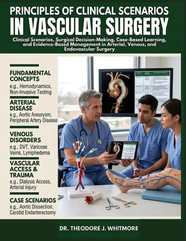 PRINCIPLES OF CLINICAL SCENARIOS IN VASCULAR SURGERY: Clinical Scenarios, Surgical Decision-Making, Case-Based Learning, and Evidence-Based Management in Arterial, Venous, and Endovascular Surgery