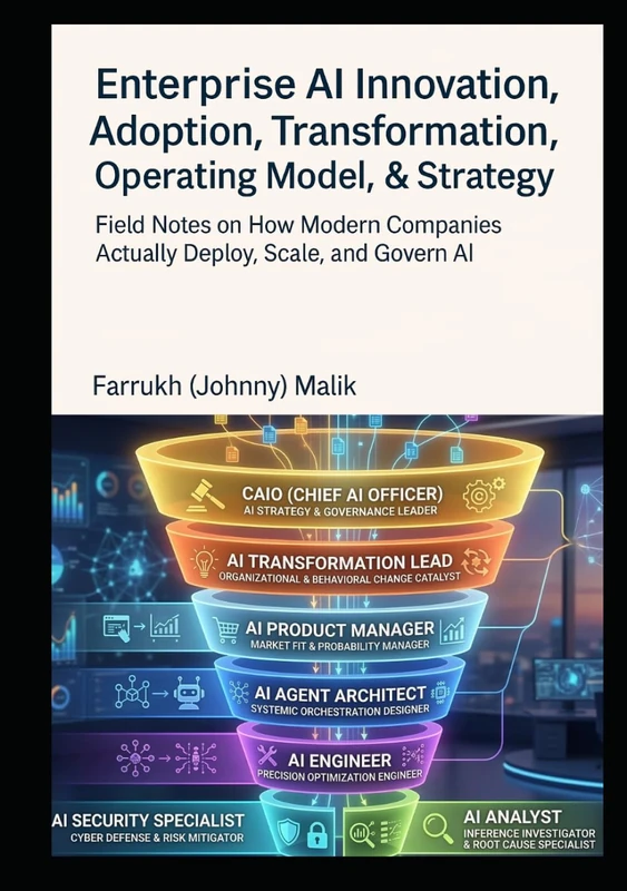 Enterprise AI Innovation, Adoption, Transformation, Operating Model, and Strategy: Field Notes on How Modern Companies Actually Deploy, Scale, and Govern AI (Enterprise AI Leadership Trilogy)