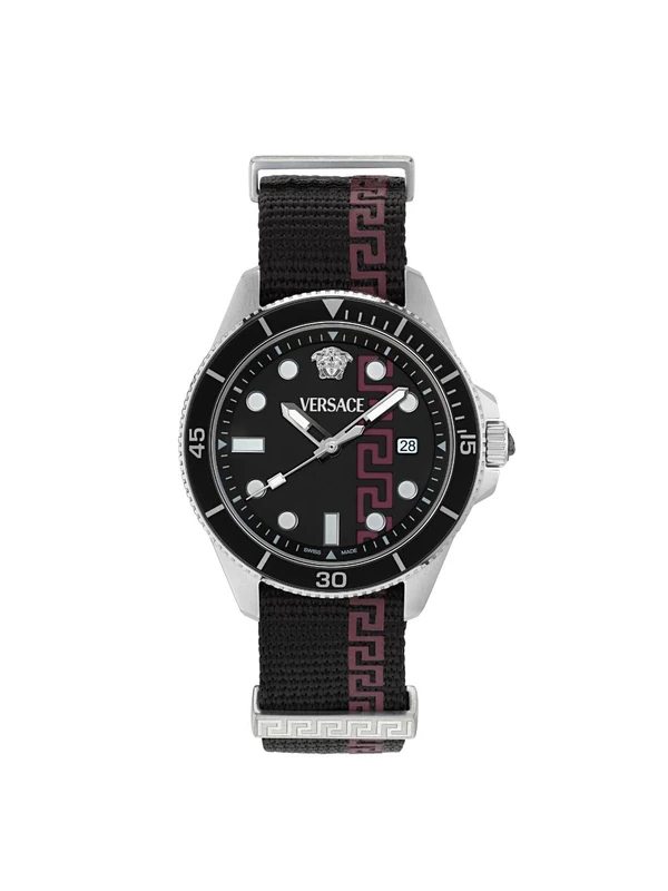 Versace Men's Analogue Quartz Watch Greca Force Swiss Made