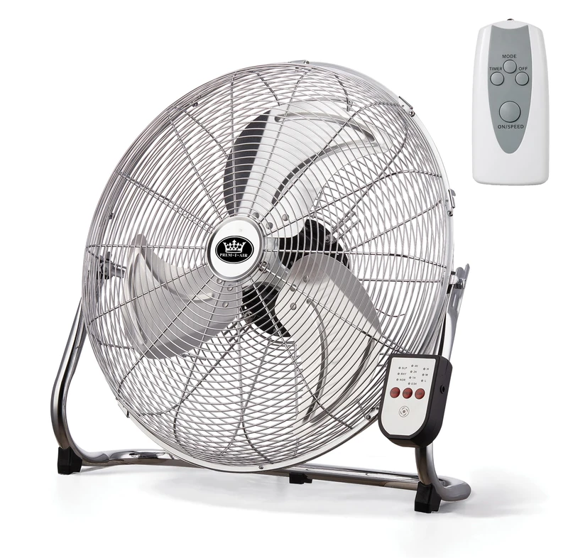 Prem-i-air Air Circulator Fan with Remote 14", Sizes, 3 Speeds, Adjustable Tilt Head & High Velocity Cooling for Home, Office or Gym