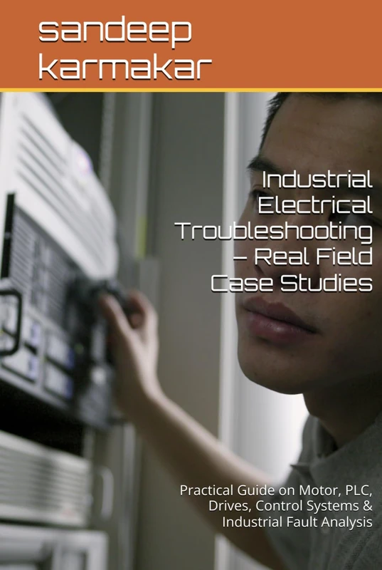 Industrial Electrical Troubleshooting – Real Field Case Studies: Practical Guide on Motor, PLC, Drives, Control Systems & Industrial Fault Analysis