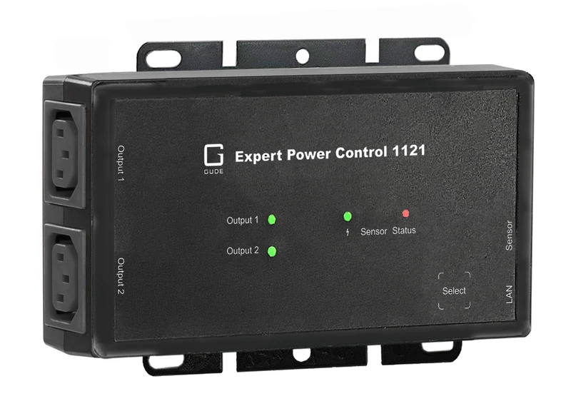 GUDE 1121-1 Dual Switched PDU with Measurement & Monitoring