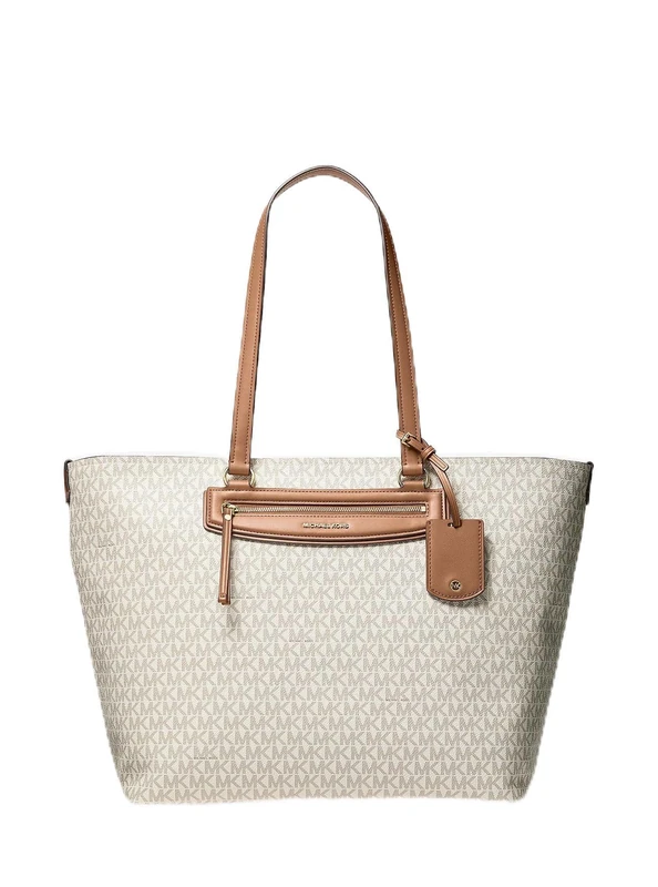 Michael Kors JET SET Extra-large Travel Tote Bag with Logo Print