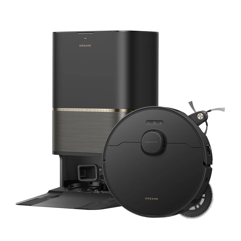 dreame L50s Pro Ultra Robot Vacuum and Mop 100-Day Auto-Empty and Self-Cleaning High Heat Mop, 30,000Pa Suction, Corner-to-Edge Deep Cleaning, Detangling Brush