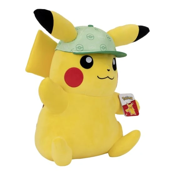 Pokémon PKW5025-60 cm Plush Pikachu with Hat