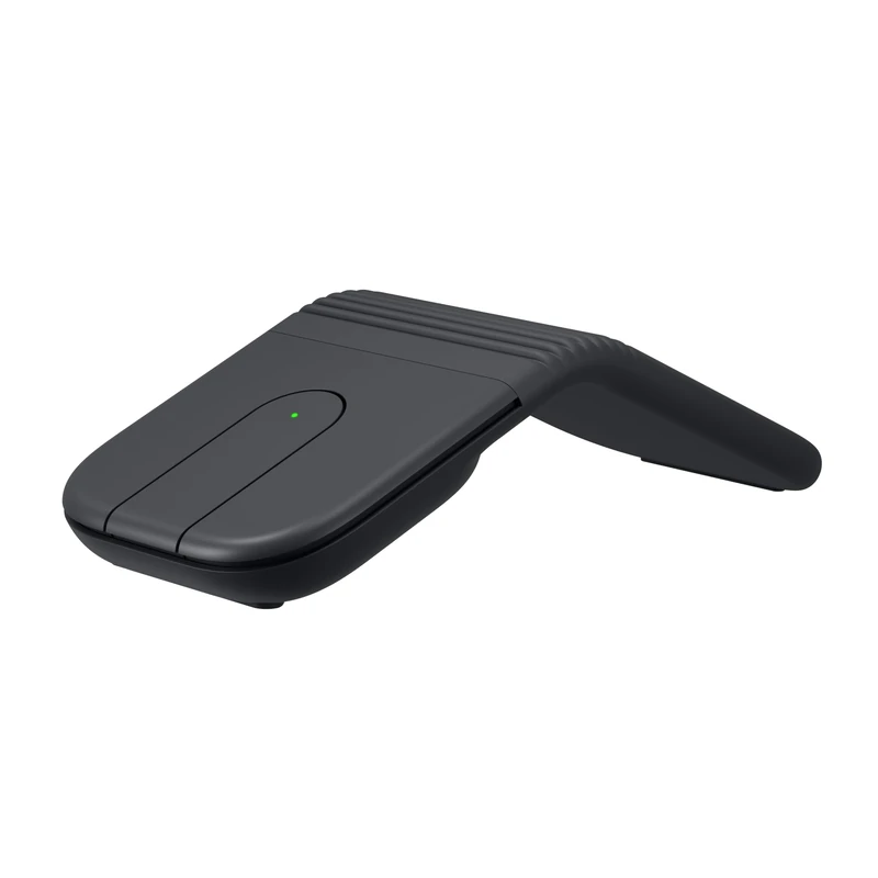 Logitech Mobi Fold, Ultra-Portable Travel Mouse, Small and Light, Touch Scroll, Quiet Clicks, 4K DPI, Bluetooth, for Windows PC, Mac, Chromebook, Android, iPad - Graphite