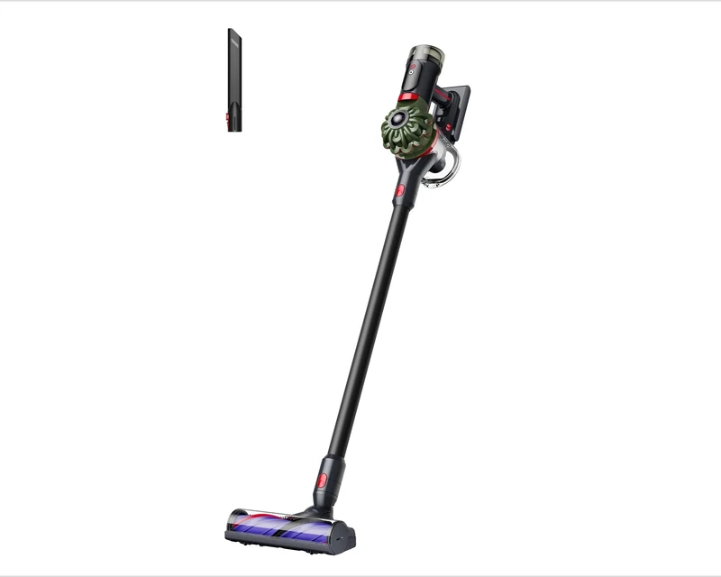Dyson V8 Cyclone Cordless Vacuum Cleaner, 150 Air Watts, Up to 60 Min Run Time, Triggerless Operation, 7‑Cell Battery, Root Cyclone Separation, 50% More Dirt Removal