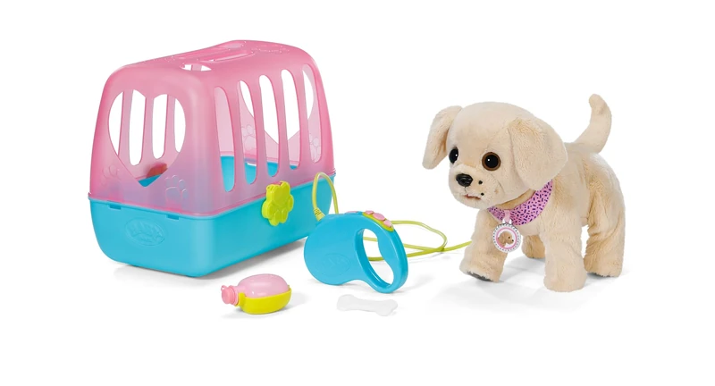 BABY born My Dog Lucky with 5 different functions, for children aged 3+, battery operated - Image 1