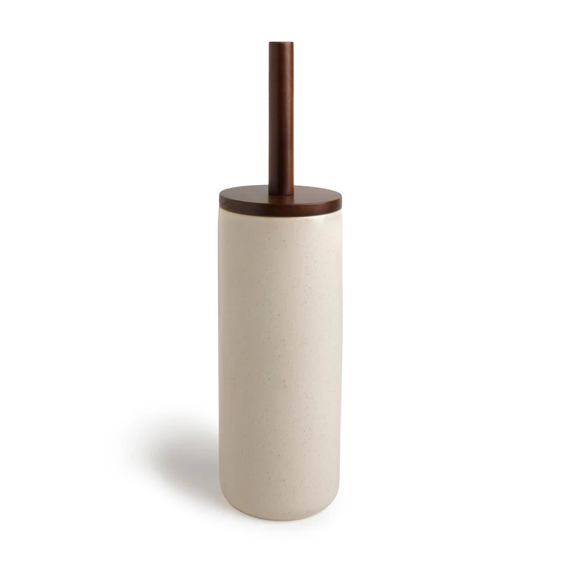 Möve Aura Ceramic Toilet Brush Diameter 11 x 39 cm Cream