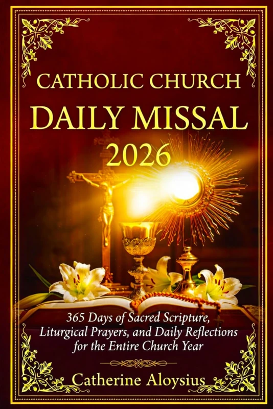 Catholic Church Daily Missal 2026: 365 Days of Sacred Scripture, Liturgical Prayers, Seasonal Devotions, and Daily Reflections for the Entire Church Year - Image 1