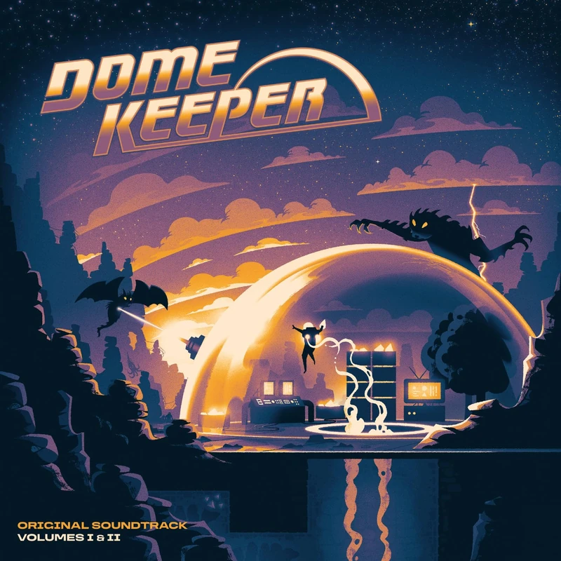 DOME KEEPER - ORIGINAL GAME SOUNDTRACK (PURPLE & TRANSLUCENT ORANGE VINYL 2LP) [VINYL]