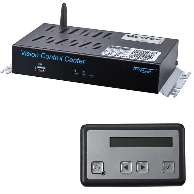 Oyster Conversion Kit for Vision II Control Box, Control Unit with Control Panel V5, 14 Pin Plug, Black