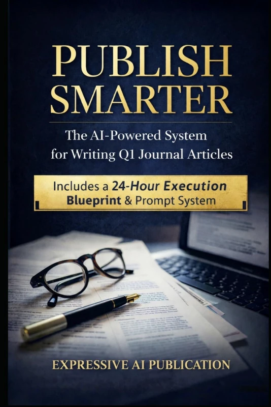 Publish Smarter: The AI-Powered System for Writing Q1 Journal Articles — Includes a 24-Hour Execution Blueprint & Prompt System