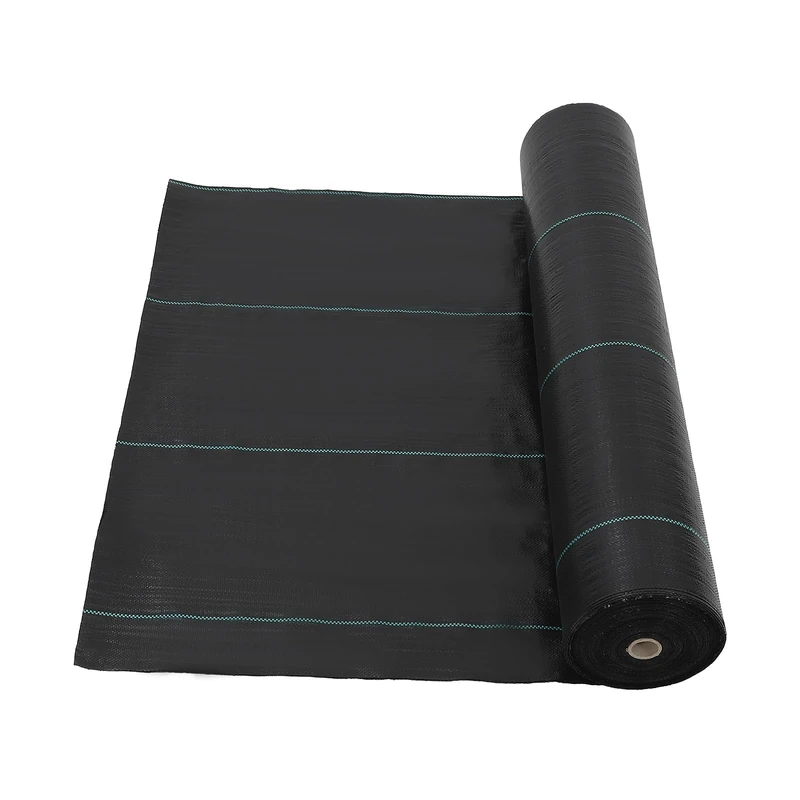 Garvee Professional 1.83 m x 91.44 m (167 m²), High Permeability Weed Control Tarpaulin, Non-Woven Fabric with UV Stabilization for Garden, Landscaping, Black