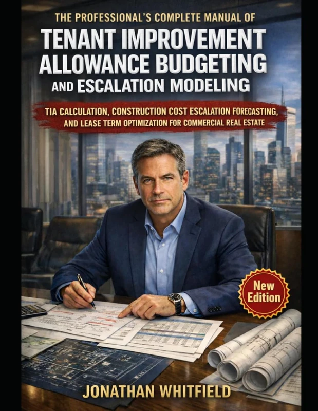 THE PROFESSIONAL'S COMPLETE MANUAL OF TENANT IMPROVEMENT ALLOWANCE BUDGETING AND ESCALATION MODELING: TIA CALCULATION, CONSTRUCTION COST ESCALATION ... TERM OPTIMIZATION FOR COMMERCIAL REAL ESTATE