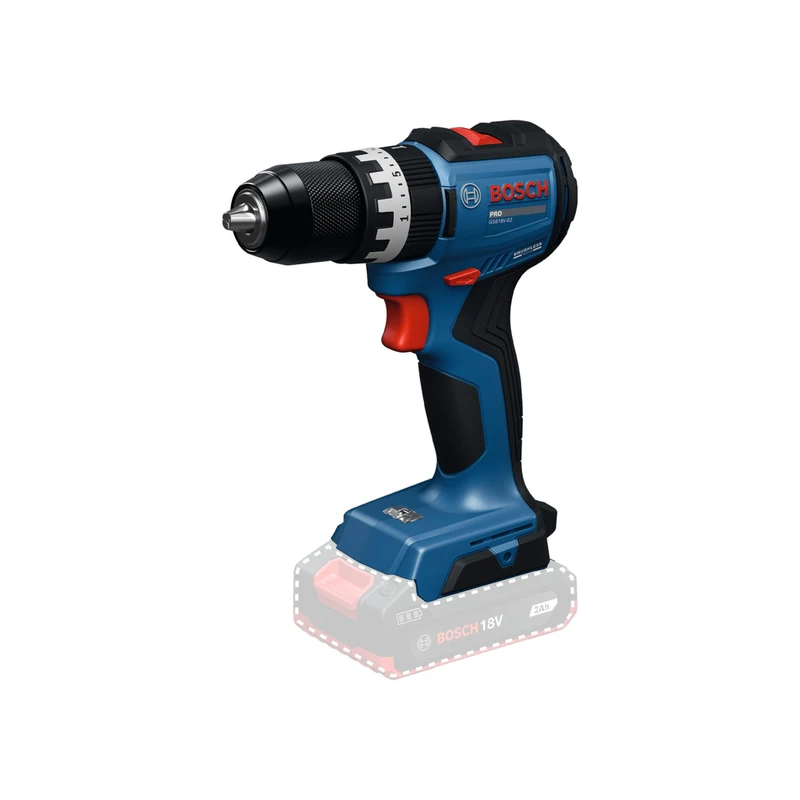 Bosch GSB18V-52 Professional Cordless Impact Drill - 52Nm