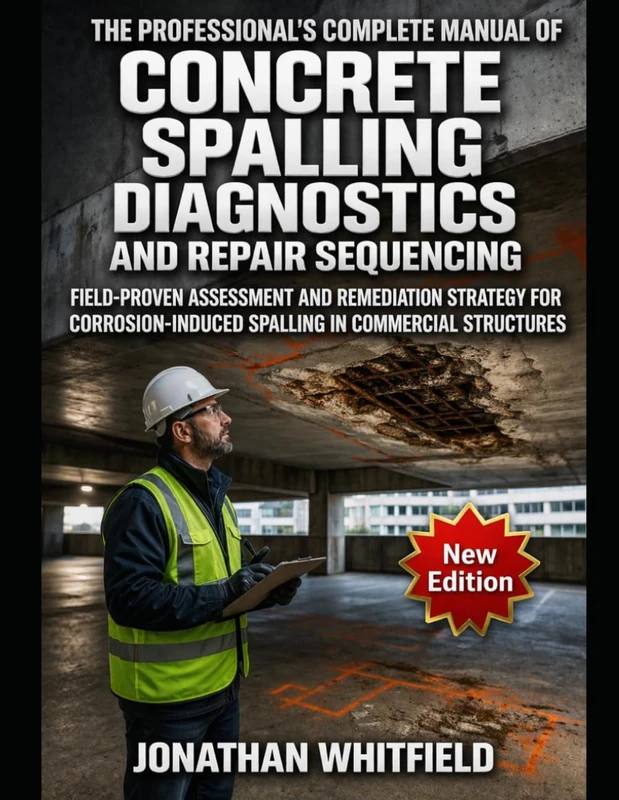 THE PROFESSIONAL’S COMPLETE MANUAL OF CONCRETE SPALLING DIAGNOSTICS AND REPAIR SEQUENCING: FIELD-PROVEN ASSESSMENT AND REMEDIATION STRATEGY FOR CORROSION-INDUCED SPALLING IN COMMERCIAL STRUCTURES - Image 1