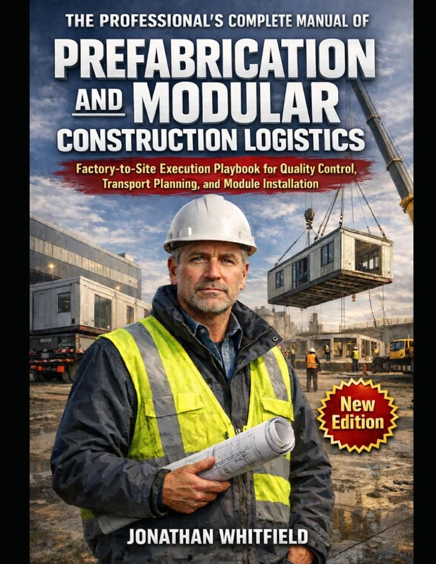 THE PROFESSIONAL'S COMPLETE MANUAL OF PREFABRICATION AND MODULAR CONSTRUCTION LOGISTICS: Factory-to-Site Execution Playbook for Quality Control, Transport Planning, and Module Installation