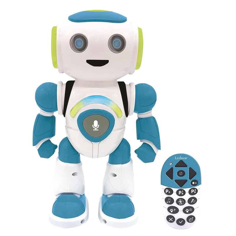 LEXIBOOK, Powerman Jr Smart Interactive Robot, ROB20ENLXB