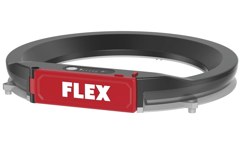 Flex 534554 WL 1000 GE 6 Battery Light for Wall and Ceiling Grinder GE 6 2 Brightness Levels with USB-C Charging Port LED Battery Capacity Indicator Ring Light