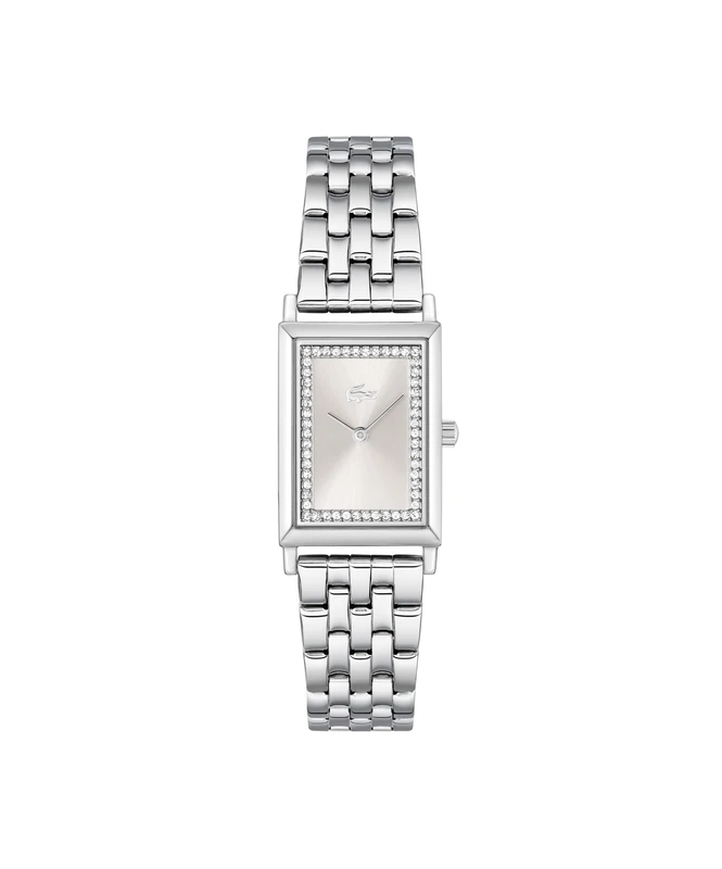 Lacoste Analog Watch for Women with Silver Toned Bracelet