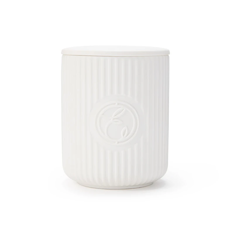 ESPA Positivity Candle 240g | Luxury Spa Aromatherapy Candle for Gifting | Upifting Essential Oil Home Fragrance with Cedarwood, White Flowers & Petitgrain | 50-Hour Burn Time