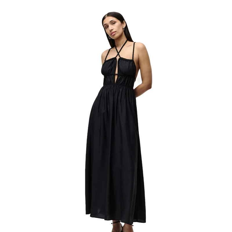 LeGer Hanke Dress - Women's dress with cut-outs - feminine fit - maxi dress with cord details - women's fashion - by Lena Gercke - sizes 34-44 - Image 1