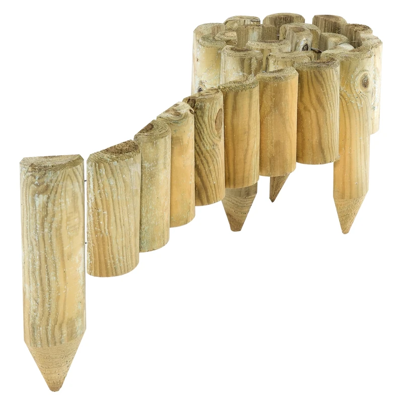 Rowlinson 12" Easy Fix Spiked Log Roll - Pack of 2