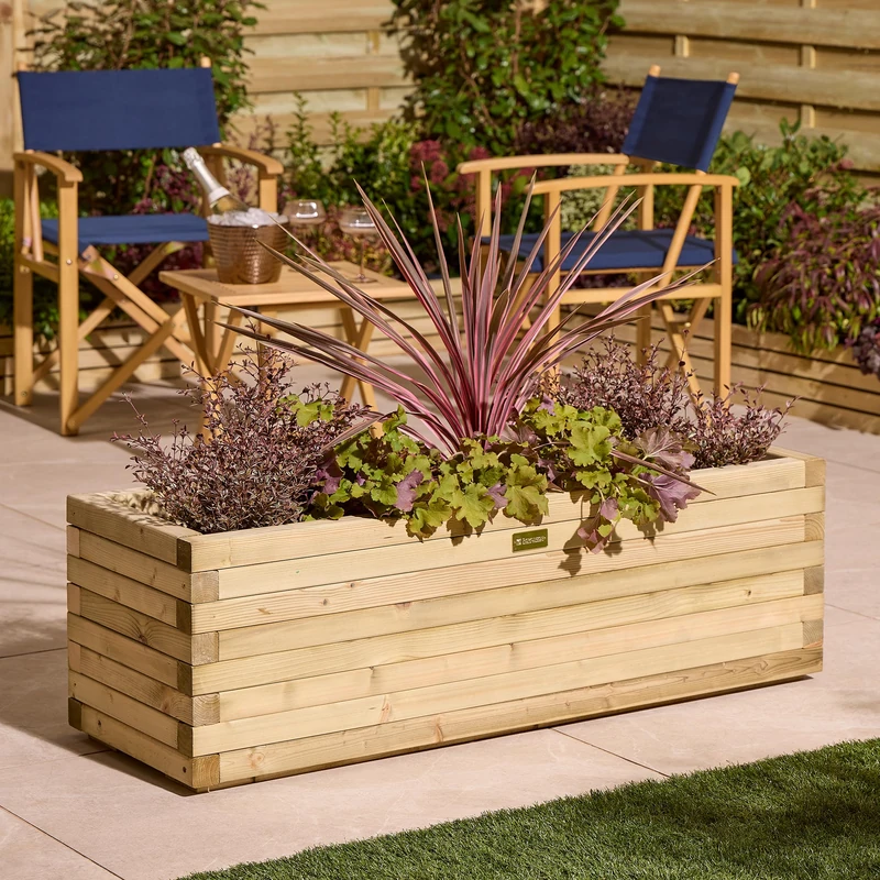 Rowlinson Premier Patio Trough Planter 1.2m
