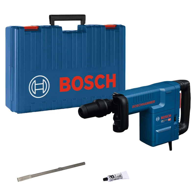 Bosch PRO Corded Demolition Hammer GSH11EV (incl. Flat Chisel, Carrying case)