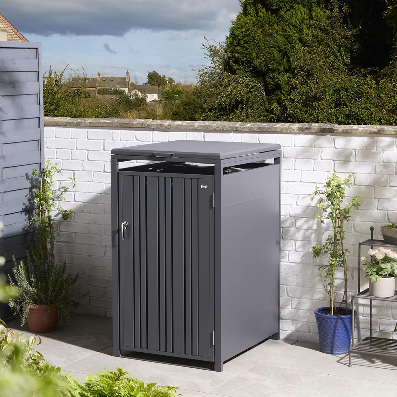 Rowlinson Wimbledon Single Bin Store - Anthracite