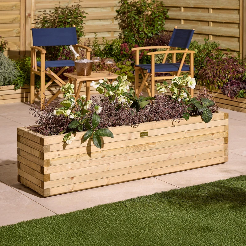 Rowlinson Premier Patio Trough Planter 1.5m