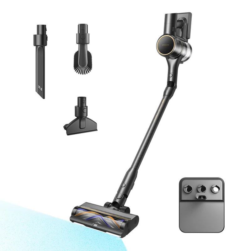 dreame R20 Pro Cordless Stick Vacuum,Anti-Tangle Hair Cutting,90° Bendable,LED Screen, 26,000Pa Suction,Carpets and Hard Floors,CelesTect Lighting, Up to 90min Runtime