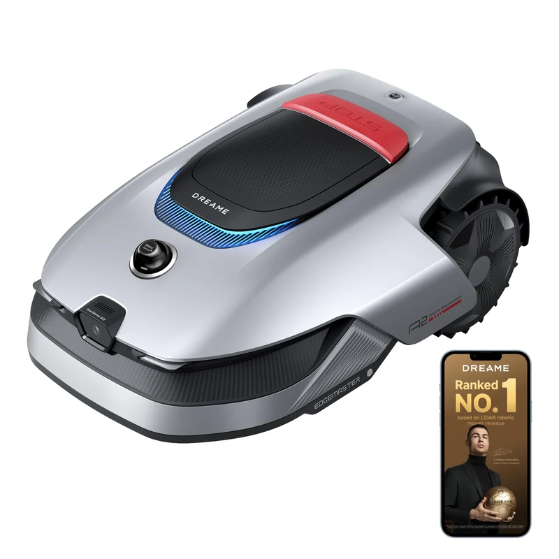DREAME A2 1200 Robotic Mower – Wireless without RTK, for 1200 m²