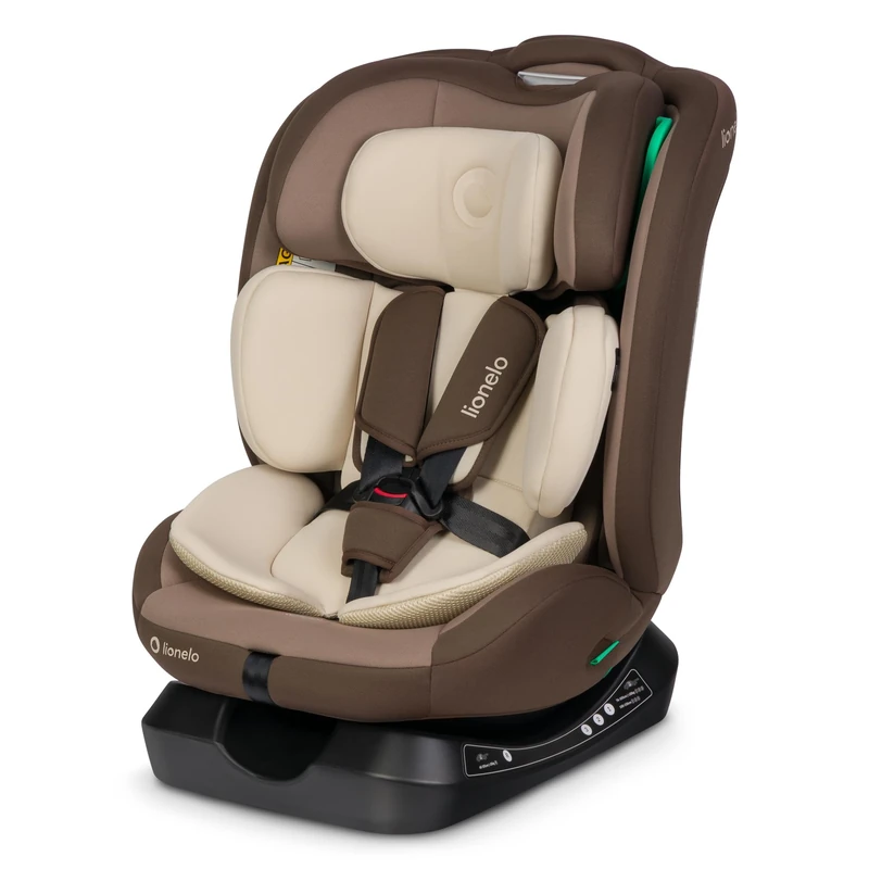 LIONELO Baby Car Seat AART i-Size for Children from birth 40 to 150cm 0-36kg Forward & Rear Facing, Universal Fit, 13 Levels Adjustable headrest, Reclining, Washable fabrics, breathable insert DRI-SET