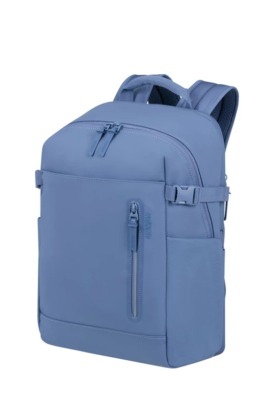 American Tourister Urban Tide - Laptop Backpack 15.6", Water-Repellent Business & School Backpack, for Office, School & University - Blue (Storm Blue) - Image 1