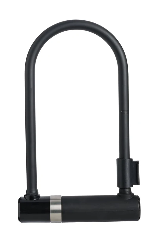 AXA Newton 230 Shackle Lock - Length 23cm - Shackle Diameter 14mm - Security Level 8 - Includes Holder