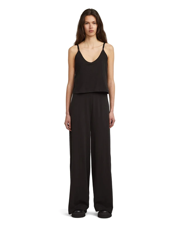 Spaghetti Strap Loose Jumpsuit - Image 1