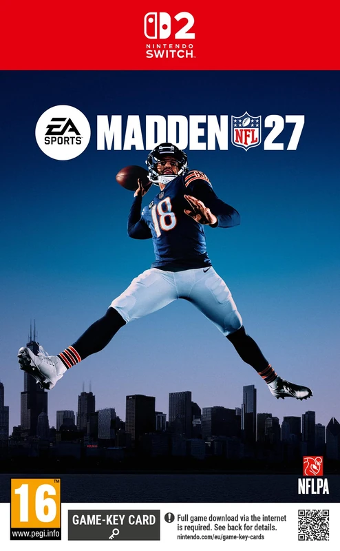 EA Sports Madden NFL 27 - Standard Edition Nintendo Switch 2 |Cartridge I VideoGame |English