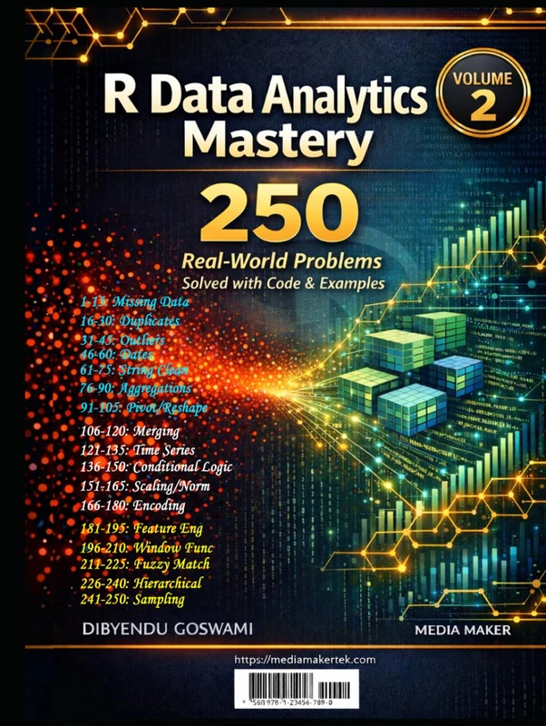 R Language Data Analytics Mastery: 250 Real-World Problems Solved