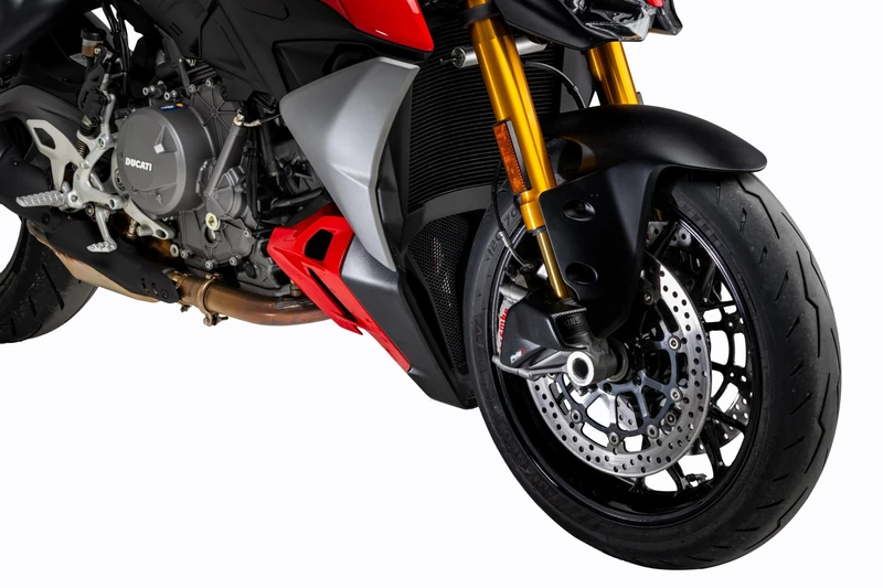 Puig 22739C Air Duct aerodynamic brake cooling ducts with improved thermal performance and optimized airflow, Carbon Look