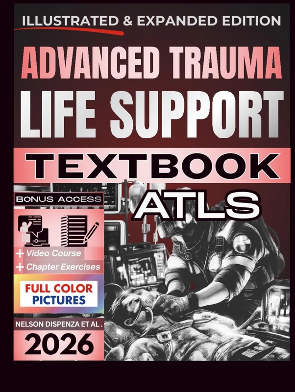 ADVANCED TRAUMA LIFE SUPPORT ATLS TEXTBOOK: Illustrated and Updated for 11th Edition | Practical, Priority-Based Clinical Guide to Rapid Assessment, Resuscitation, and Definitive Trauma Management
